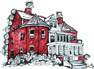 Image of House with logo children